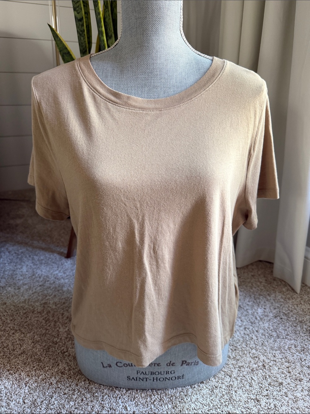 MADEWELL Crop Loose Fit Crewneck Tee